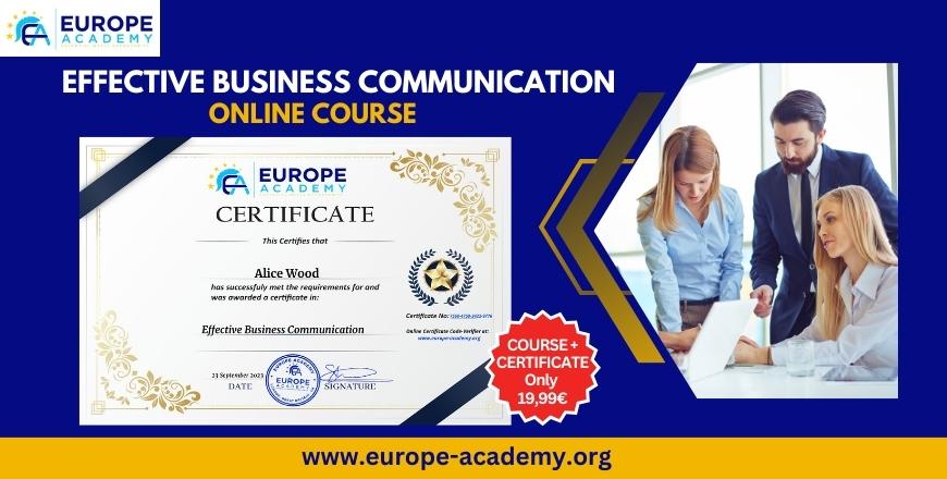 Effective Business Communication Online Course